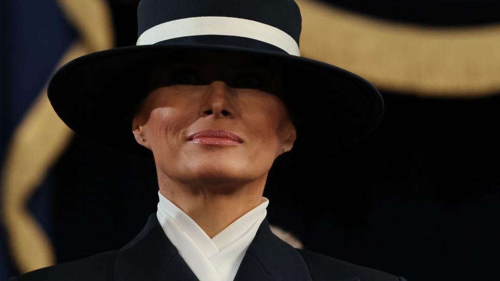 Melania Trump's Elegant Style at Inauguration Day 2025