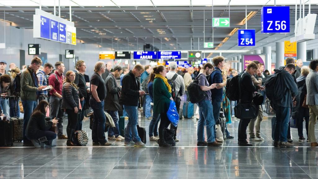 Modern boarding technology in aviation