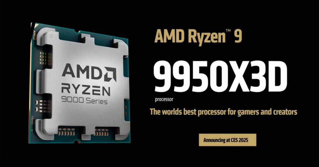 Unleashing Power with AMD Ryzen 9 9950X3D and 9900X3D CPUs