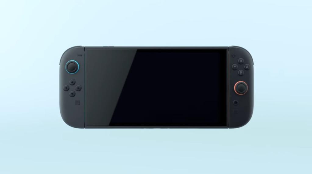 Nintendo Switch 2 console showcasing larger screen