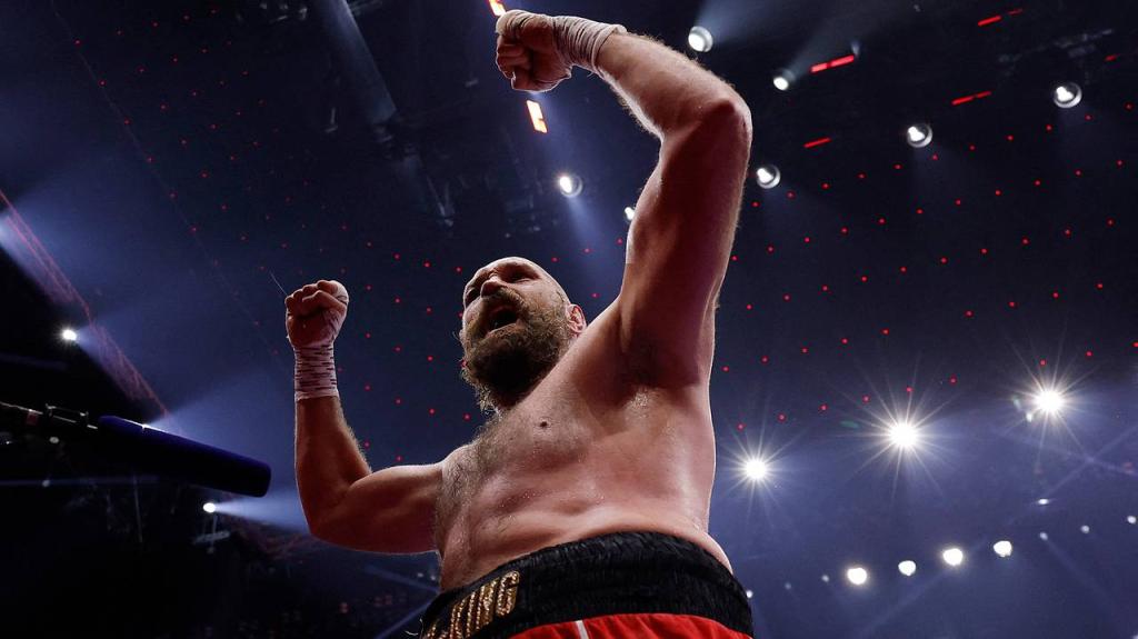 Tyson Fury's victories in the ring