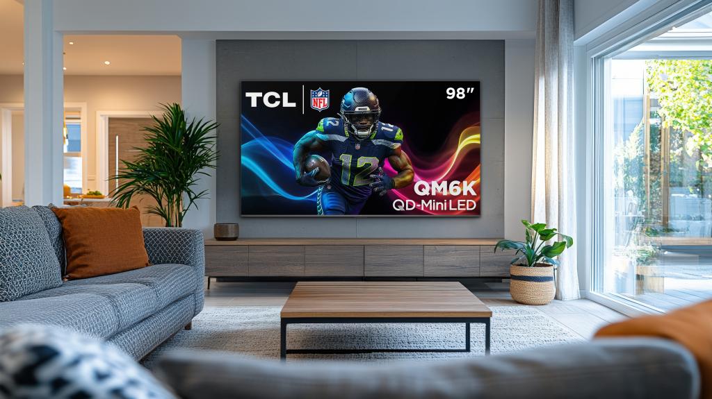 TCL QM6K television model with soundbar bundle