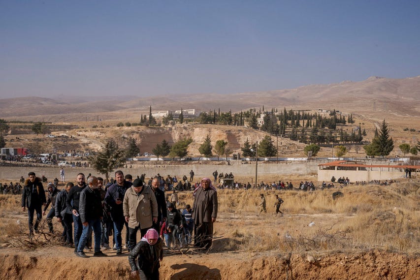 Desperate Search for Loved Ones at Saydnaya Prison