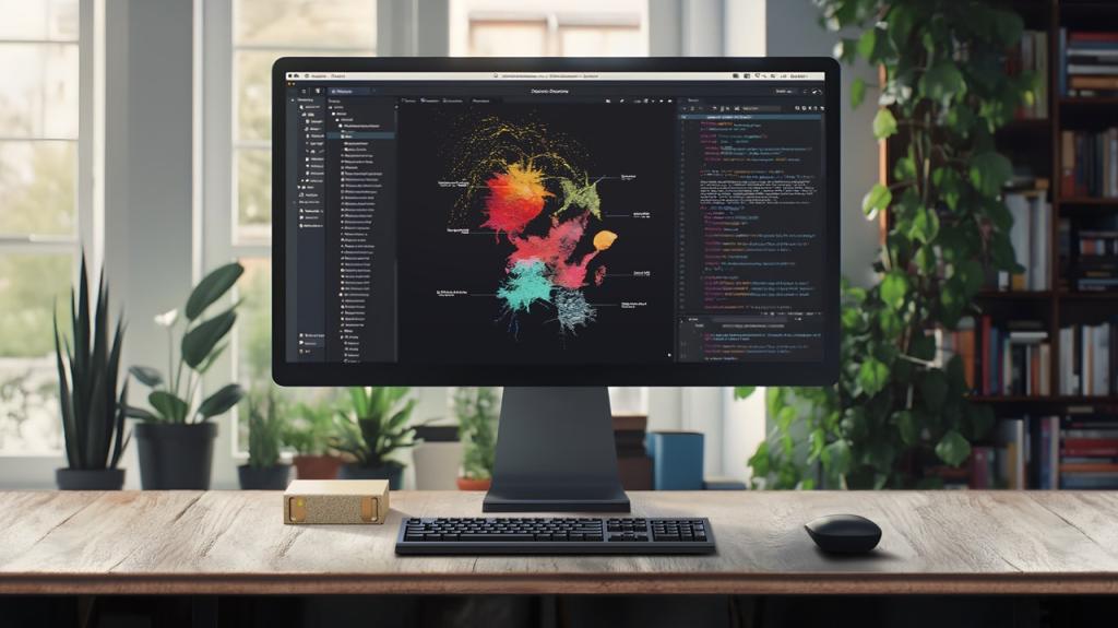 Nvidia Project Digits positioned in a workspace environment