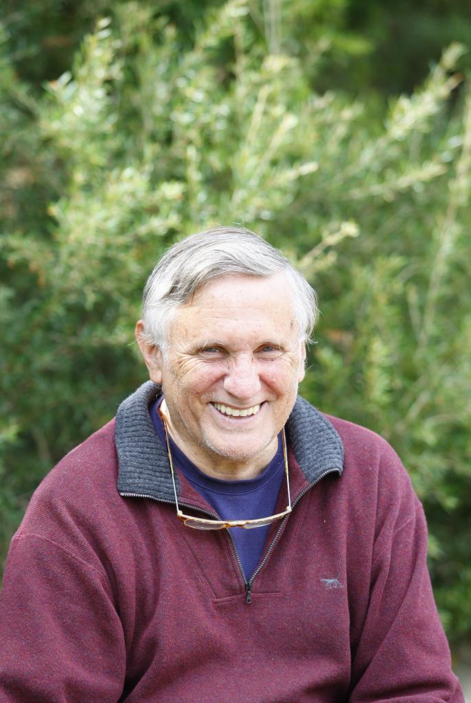 John Marsden receiving an award for his contributions to literature