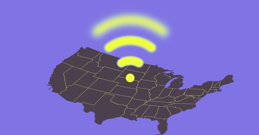 A courtroom representing the FCC's net neutrality case