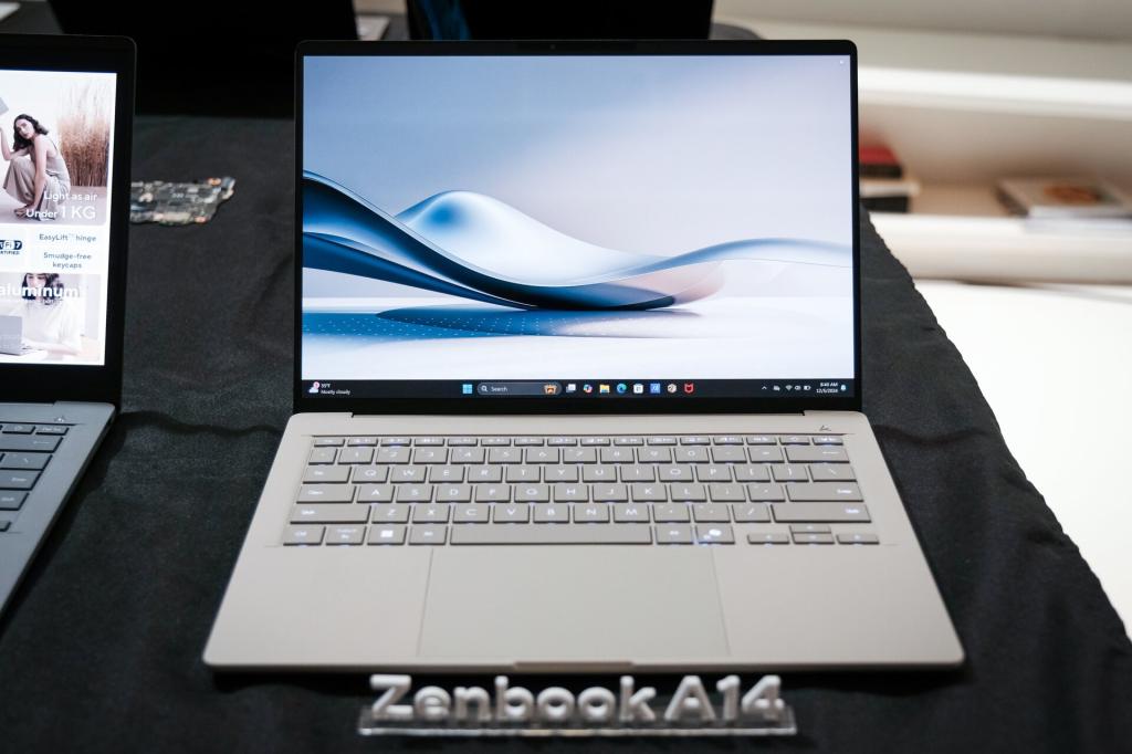 ASUS Zenbook A14 Takes on MacBook Air with Lightweight Power