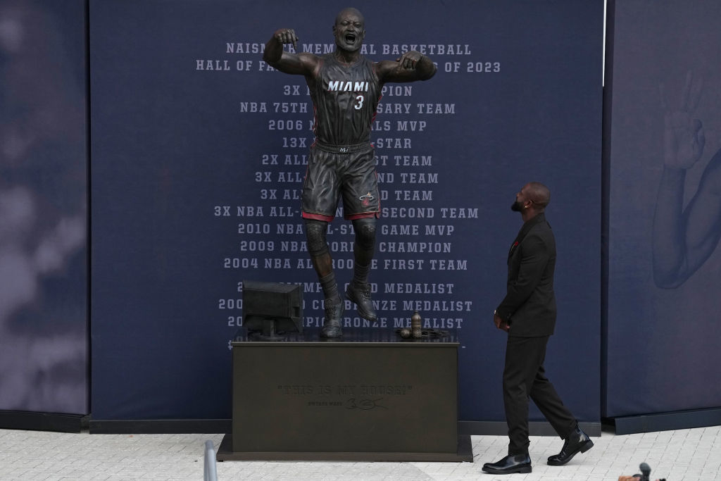 Dwyane Wade Statue Unveiled Amidst Controversy and Critique