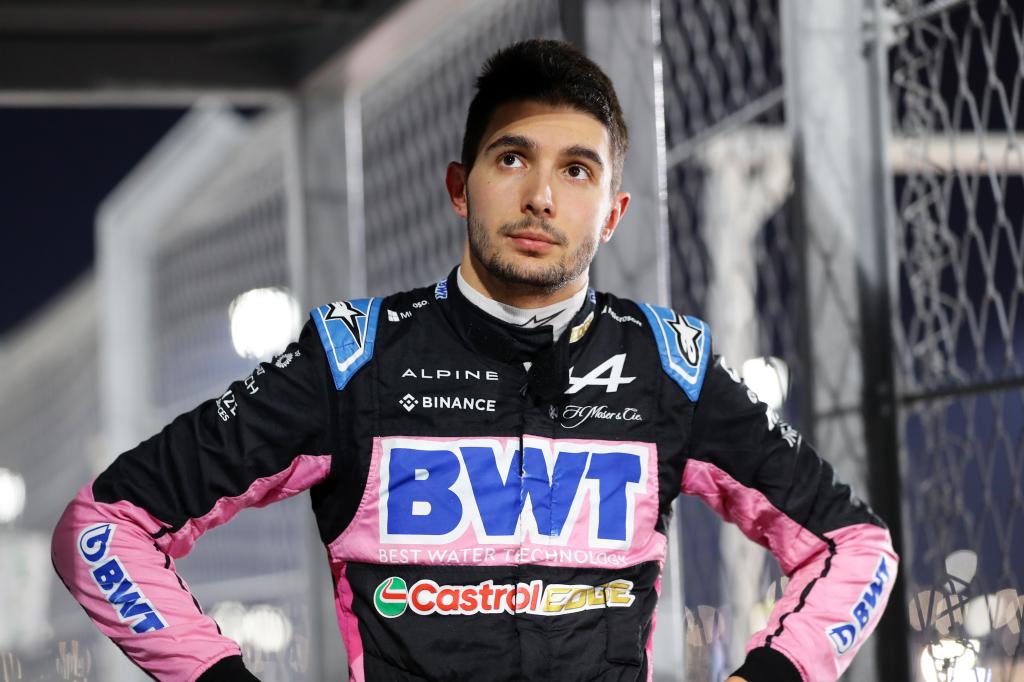 Esteban Ocon prior to his last race with Alpine